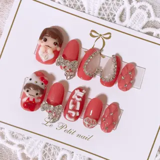 ネイル 大分市推し活ネイル 🎀ライブ・現場前にのネイルデザイン