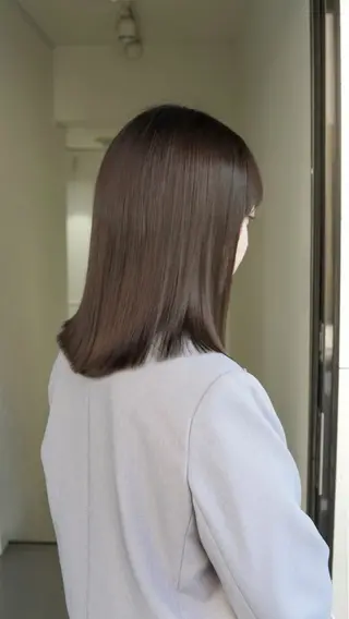 ミディアム カラー 髪質改善/縮毛矯正 kyosukeのヘアスタイル