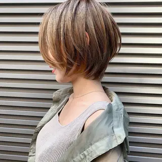 ショート ショート特化美容師 大阪京橋　大本　渉のヘアスタイル