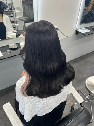 韓国ヘア🖤/透明感 shihoのヘアスタイル