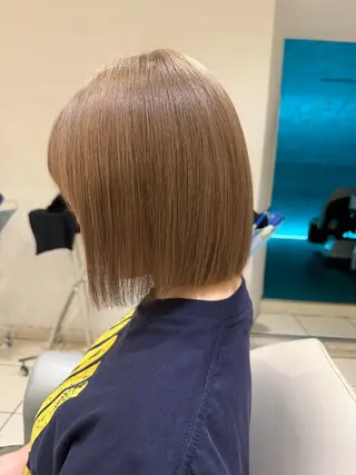 ミディアム 松下仁美 /ボブ顔周りレイヤーのヘアスタイル