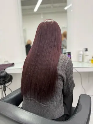 カラー ブリーチなし透明感 💗RYOTAのヘアスタイル