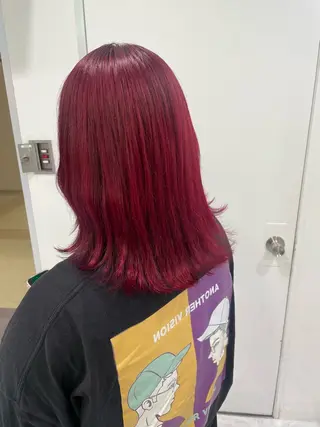 セミロング カラー 大人っぽ♡上品な暖色 TAKAKIのヘアスタイル