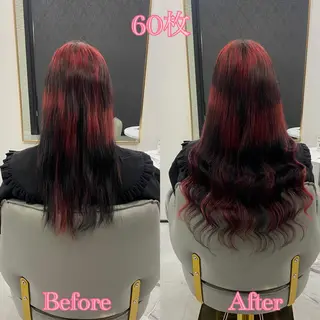ロング シールエクステ ♡SAORI♡のヘアスタイル