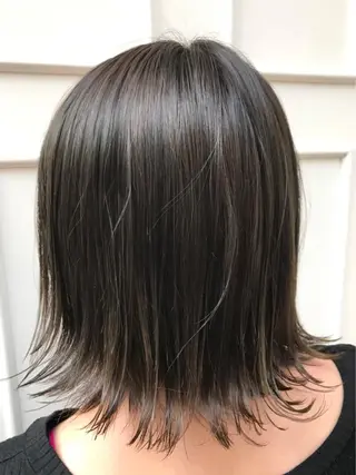 ミディアム カラー 🫟Blanco🫟 Color&Careのヘアスタイル