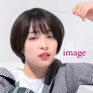 ショート ♡レイヤーボブ パーマ/うらら♡のヘアスタイル