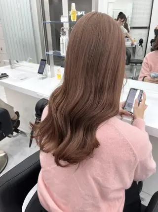 カラー 🪞official THREE 横浜🎀のヘアスタイル
