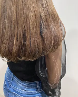 ロング カラー レイヤー/大人ボブ| ワタナベ リョウカのヘアスタイル