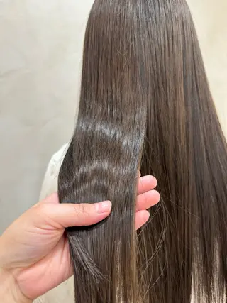 ロング カラー マンツーマン施術/ ダブルカラー/アリサのヘアスタイル