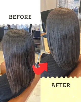 カラー 沖本 あやののヘアスタイル