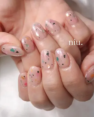 ミディアム nail salon niuのネイルデザイン