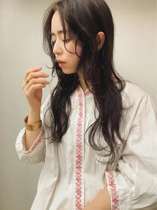 セミロング カラー パーマ ショート/ボブ /パーマ🌿柏原良亮のヘアスタイル