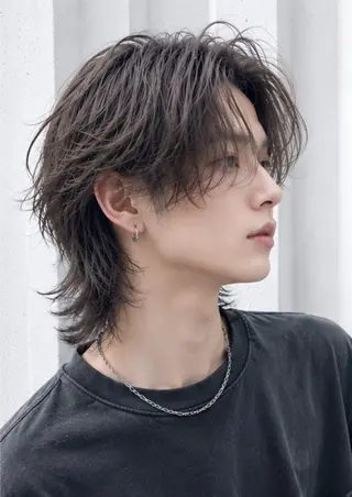 メンズ 🦕望月渉🦕 パーマ🌪️ブリーチのヘアスタイル