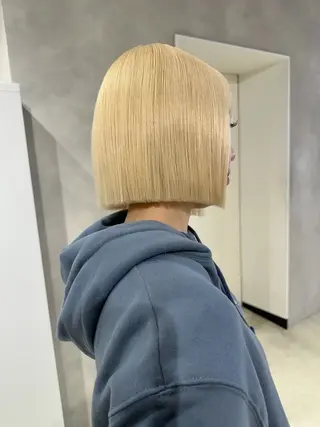 ショート カラー ブリーチ特化🌻 ショート/akaneのヘアスタイル