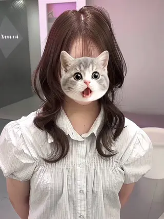 ロング カラー Ryo/名古屋 /小顔レイヤーカットのヘアスタイル