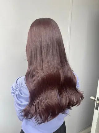 ロング カラー ハイトーンカラー 🦄レイヤーカットのヘアスタイル