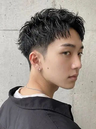 ショート メンズ 増田 祐のヘアスタイル