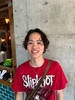 ミディアム パーマ 🎨デザイン🥇 美髪・艶髪 日暮千敬のヘアスタイル