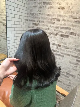 セミロング カラー Sara newi 🎀透明感🎀のヘアスタイル
