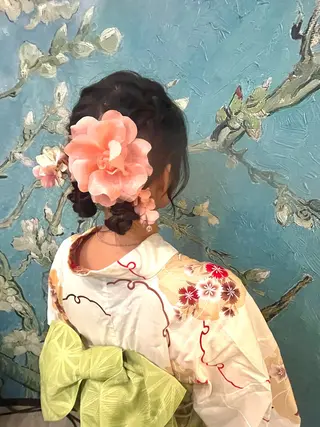 ヘアアレンジ echo 米田 まりゑのヘアスタイル