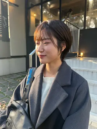 ショート twig 山田 永嶋芽衣のヘアスタイル
