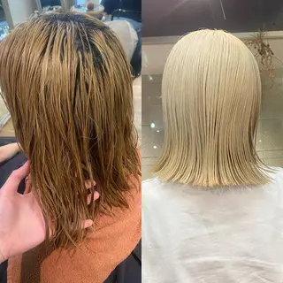 ミディアム カラー ヘアアレンジ ウルフカット モデル募集中！ミカのヘアスタイル