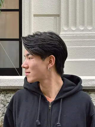 ショート メンズ 三宮メンズカット ヨシイッキのヘアスタイル