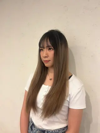 ロング カラー ボブ&寒色🎐ᩚ 短髪 COCOROのヘアスタイル