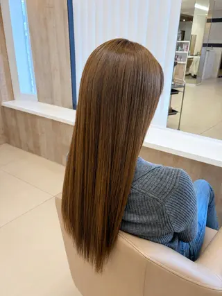 ロング カラー ✮透明感カラー 泉 凜花のヘアスタイル
