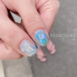 ネイル 地爪育成💅 kanaoanailのネイルデザイン