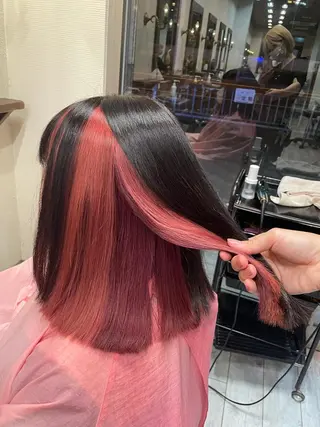 ミディアム カラー 🫧ヒシダアキ taboo.i🫧のヘアスタイル
