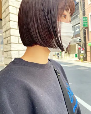 ショート カラー haru/レイヤー/ ウルフのヘアスタイル