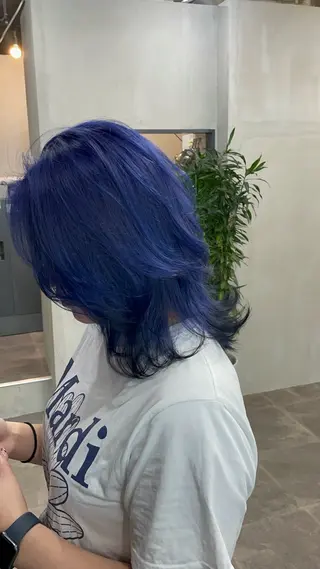 ミディアム カラー ALLENhair 八尾店のヘアスタイル