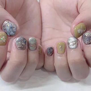 ネイル Maya 🧊🫧‪／渋谷のネイルデザイン
