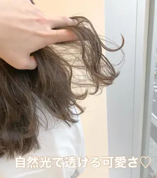 ショート カラー 横浜ブリーチムラ直し ハイトーン/ブリーチのヘアスタイル