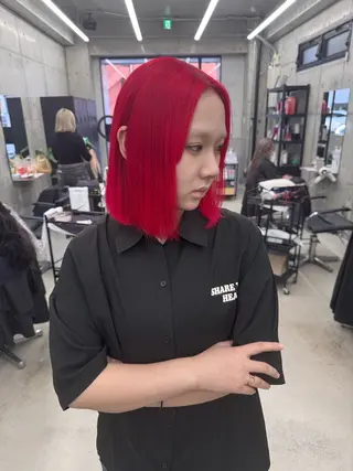 カラー Asami/名古屋/ ハイトーン/デザインのヘアスタイル
