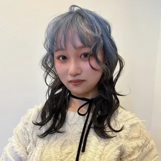 ロング カラー 大人韓国レイヤー🫧 暖色カラー/はるのヘアスタイル