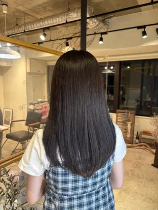 セミロング KASUMI/noi 金山/カラーモデルのヘアスタイル