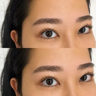 マツエク・マツパ 似合わせ眉×まつ毛 💫Nozomiのマツエク・マツパデザイン