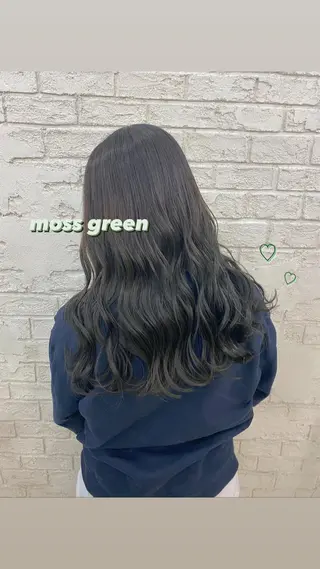 ロング カラー 小顔カット/艶 カラー特化♡MIHOのヘアスタイル