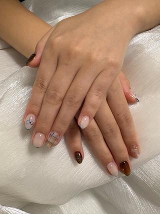 ネイル しょう えんきんのネイルデザイン