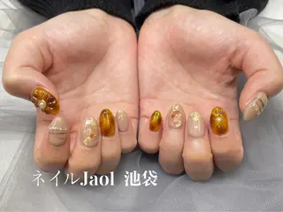 ミディアム ネイルJaol 池袋のネイルデザイン