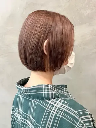 ショート カラー 🫧透明感カラー🫧 OIKAWAのヘアスタイル