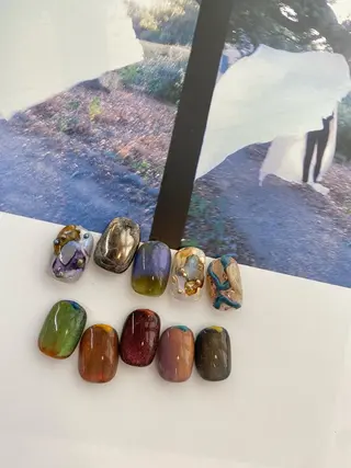 ネイル 栗林 実莉のネイルデザイン