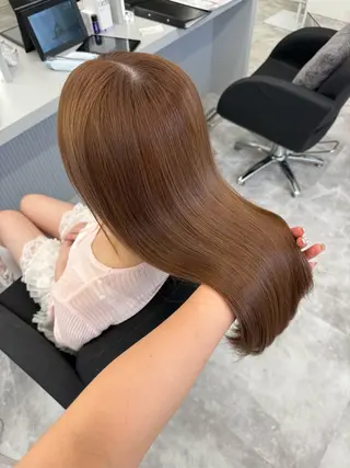 ロング 髪質改善/透明感 /艶髪/Yuna💛のヘアスタイル