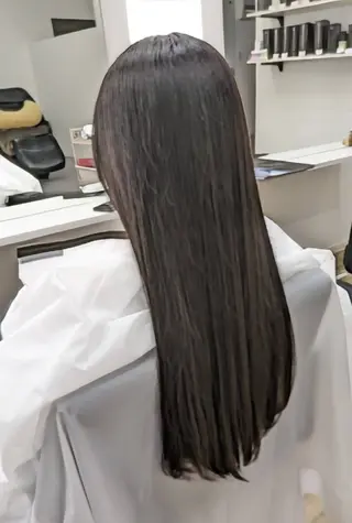 ロング 【リピーター続出】 ENONN+　エノンのヘアスタイル