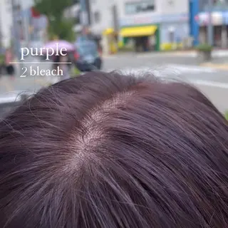 カラー ボブ/ハイトーン REINAのヘアスタイル