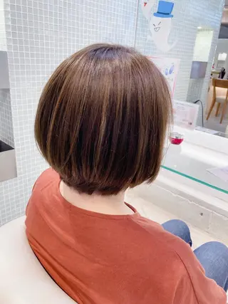カラー 安永 里帆のヘアスタイル