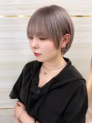 カラー 🎀古沢月渚🎀 ワンカラーのヘアスタイル
