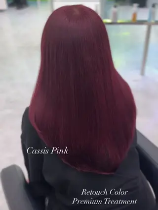 ロング カラー うる艶ストレート♡透 明感カラー♡かずまるのヘアスタイル